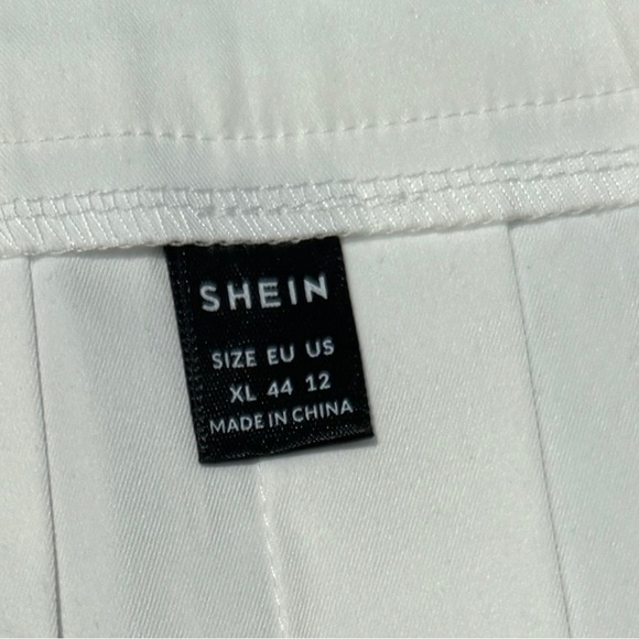 (XL/12) SEXY WHITE TENNIS / UNIFORM MINI - Picture 2 of 5